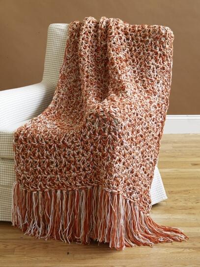 5 & 1/2 Hour Throw Pattern (Crochet)
