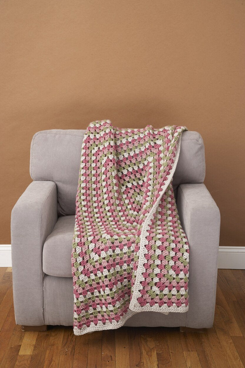 Afghan Squared Pattern (Crochet)