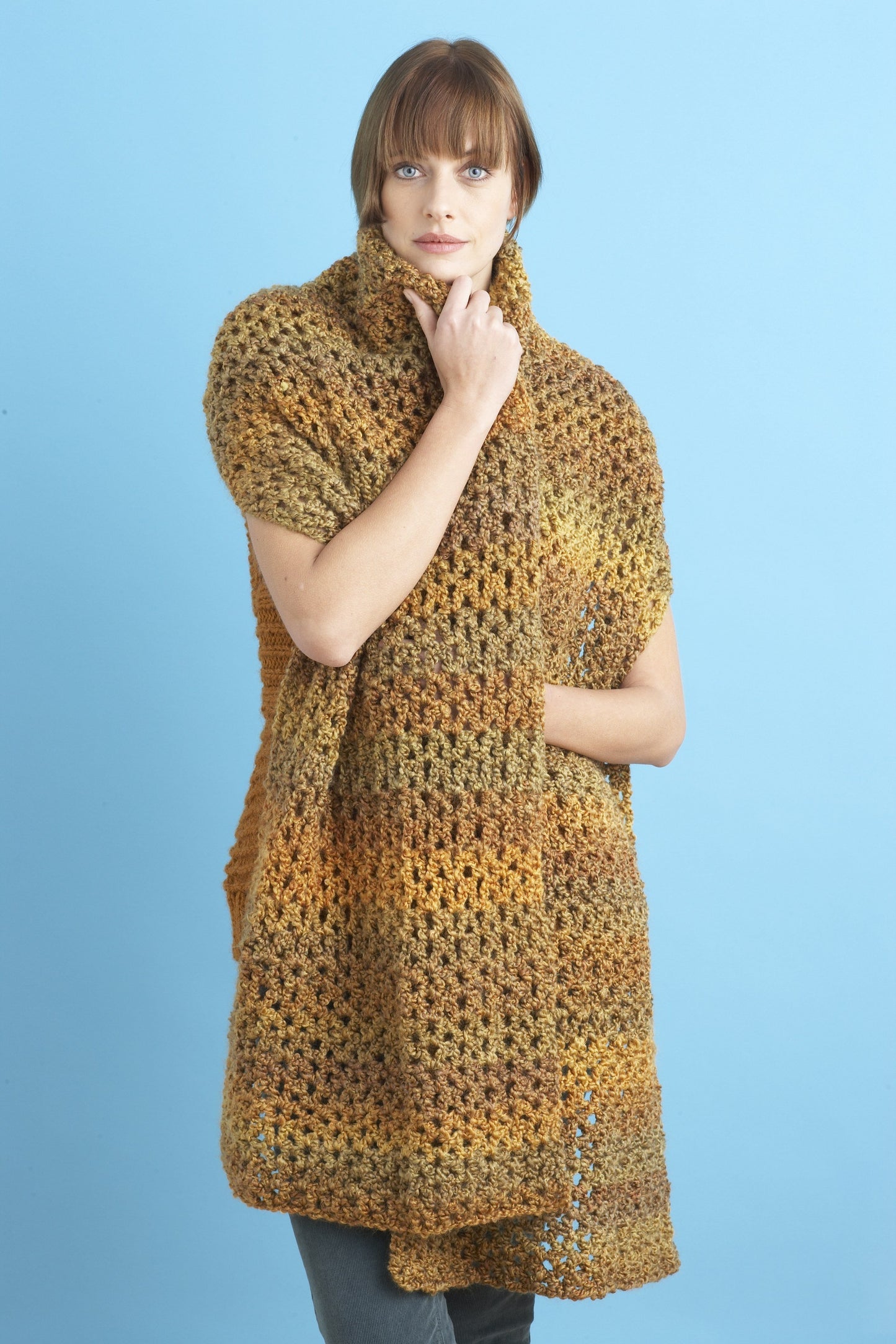 Arrow Lake Shawl (Crochet)