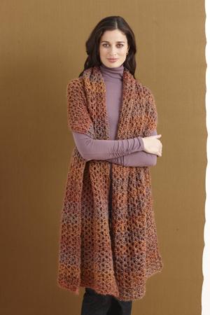 Arrow Lake Shawl Pattern (Crochet)