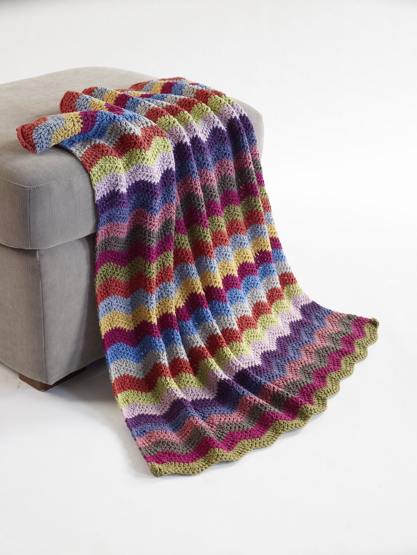 Baby Ripple Afghan Pattern (Crochet)