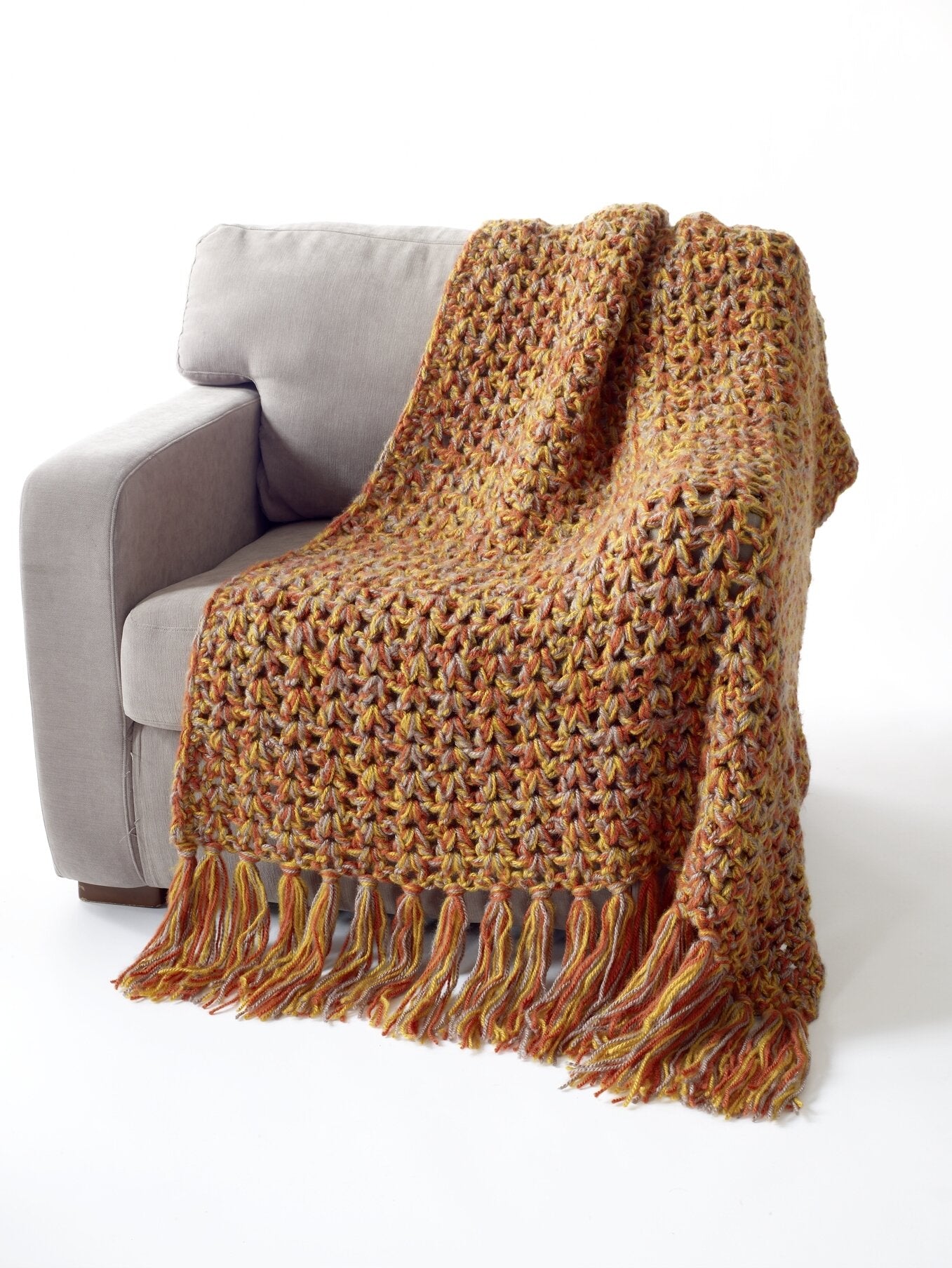 Crochet 5 ½ Hour Throw Pattern (Crochet)