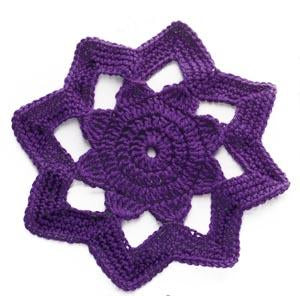 Crochet Motif I: Octagon Star (Crochet)