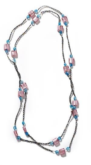 Elegant Beaded Necklace Pattern (Crochet)