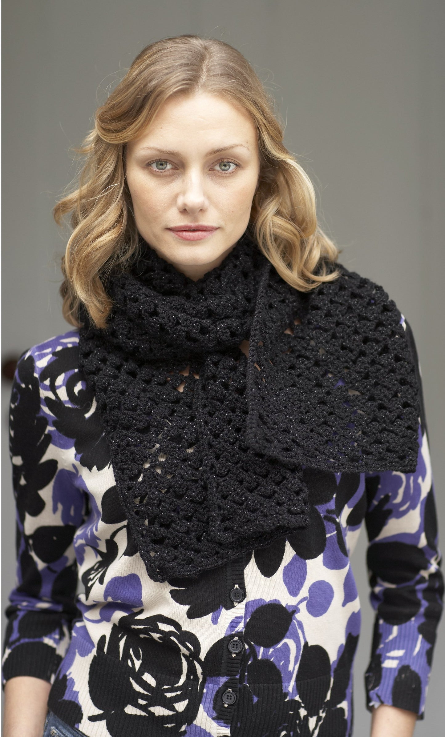 Evening Lace Scarf (Crochet)
