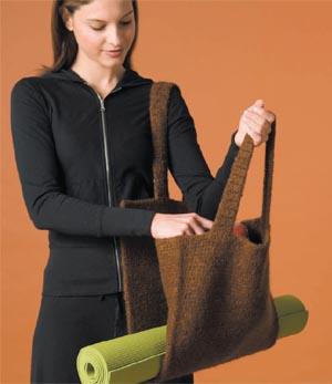Felted Zen Tote (Crochet)
