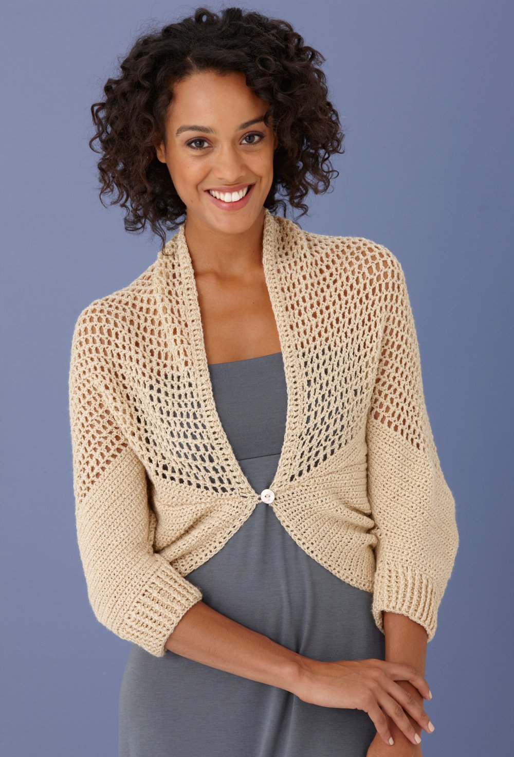 Glittery Shrug (Crochet)