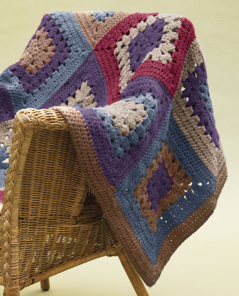Granny Throw Pattern (Crochet)