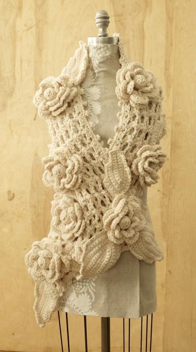 Irish Lace Scarf (Crochet)