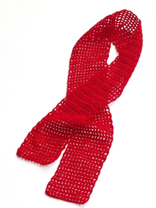 One Ball Scarf Pattern (Crochet)