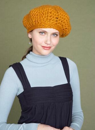 Oversized Beret Pattern (Crochet)