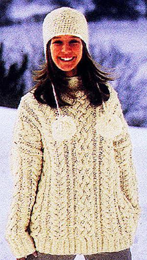 Pom Pom Hat Pattern (Crochet)