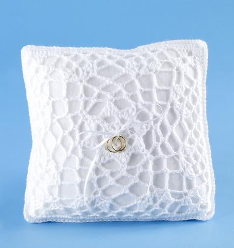 Ring Bearer's Pillow Cover (Crochet)
