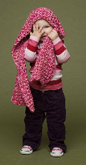 Speed Hook Hooded Scarf Pattern (Crochet)