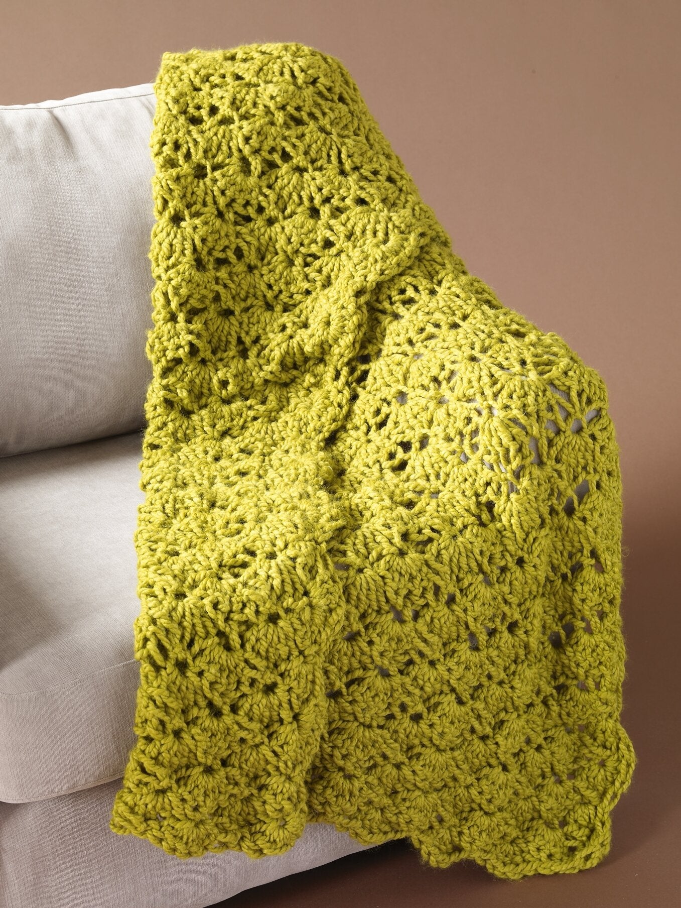 Speed Hook Shell Afghan Pattern (Crochet)