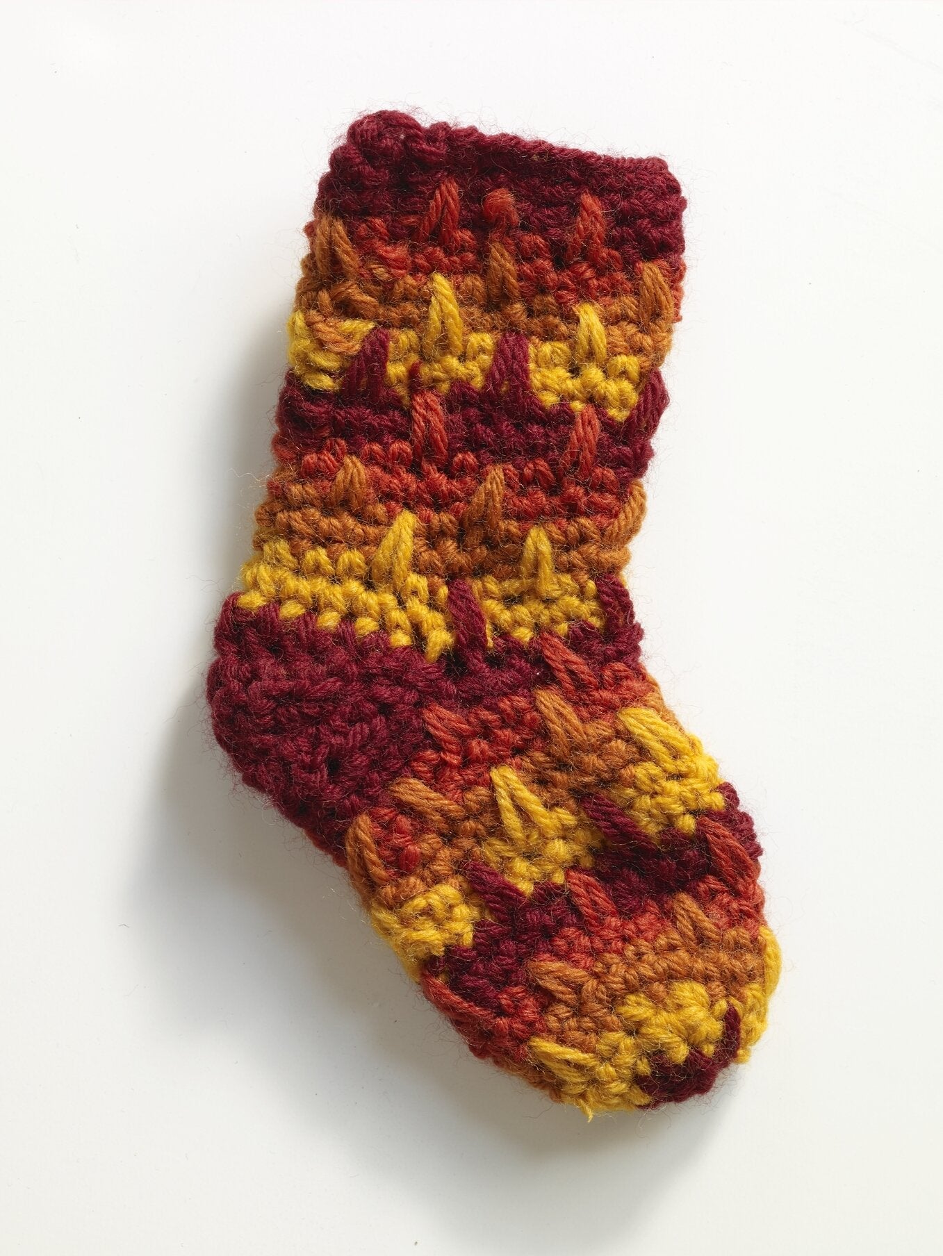 Spike Stitch Socks Pattern (Crochet)
