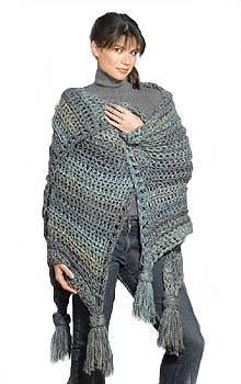 Tasseled Quick Crochet Throw Pattern