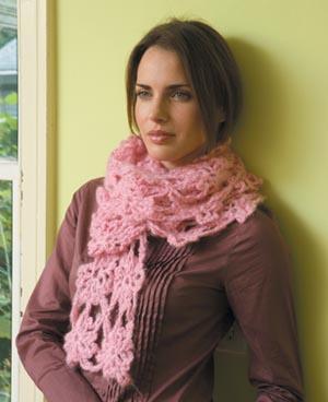 Trail of Blossoms Scarf Pattern (Crochet)