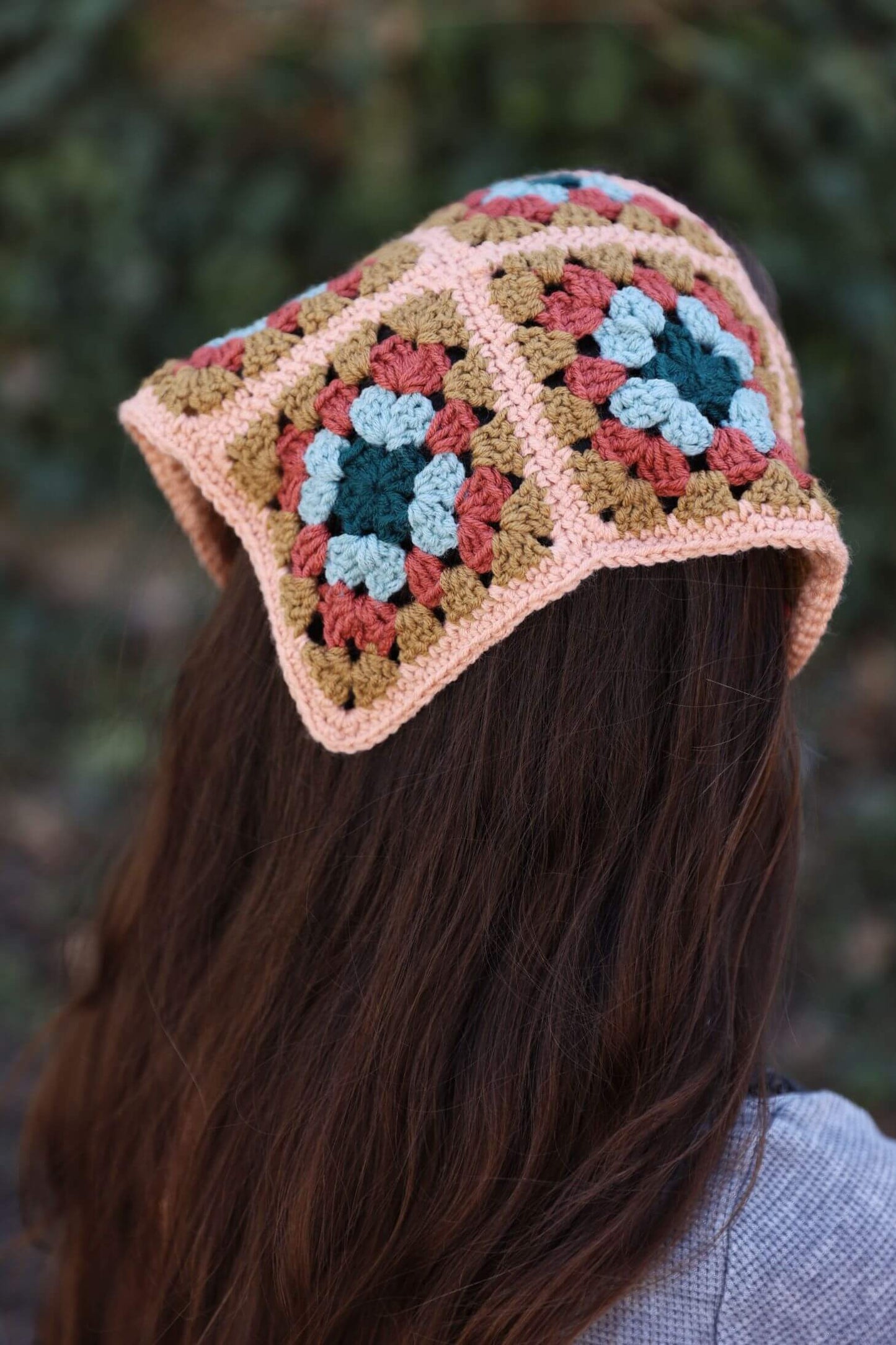 Duo Granny Bandana (Crochet)