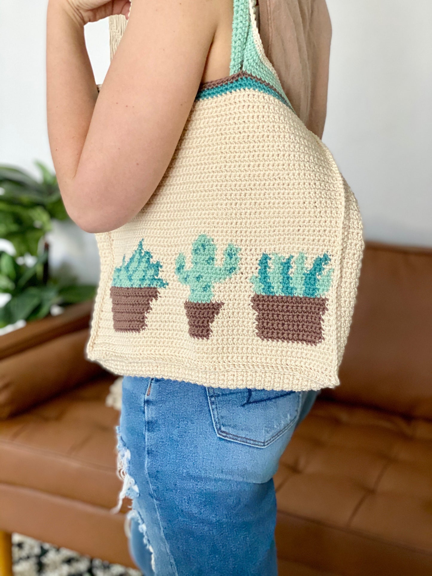 Crochet Kit - Plant Lady Tote