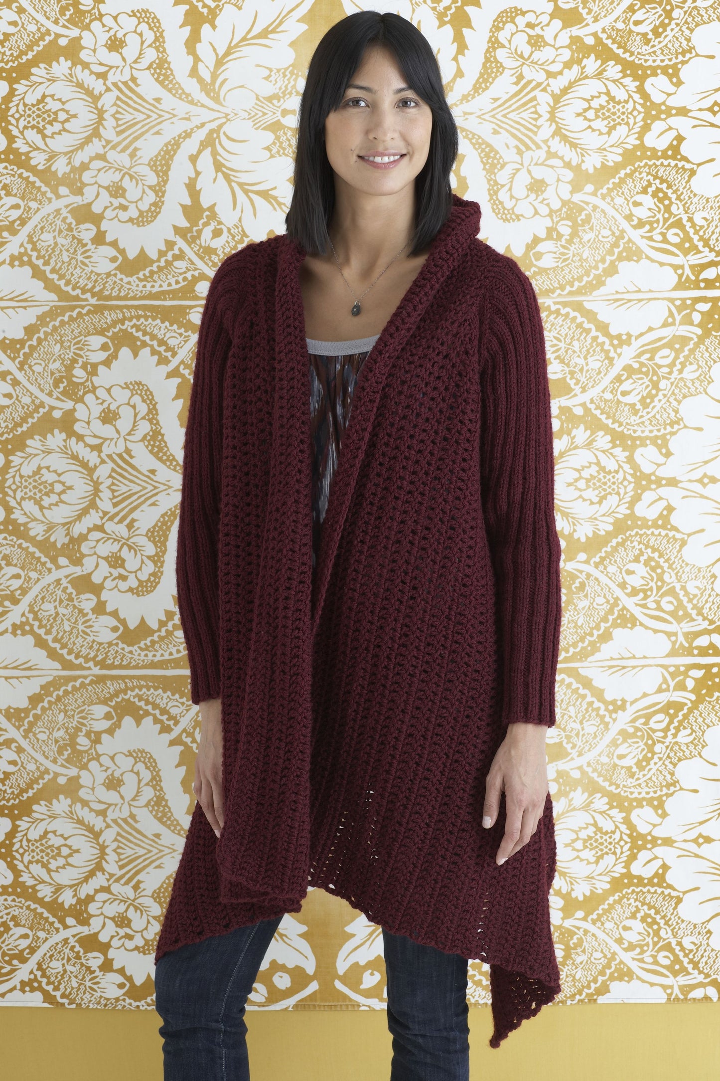 Knit Meets Crochet Sweater