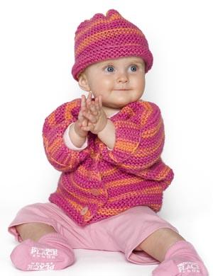 Bubblegum Baby Set Pattern (Knit)