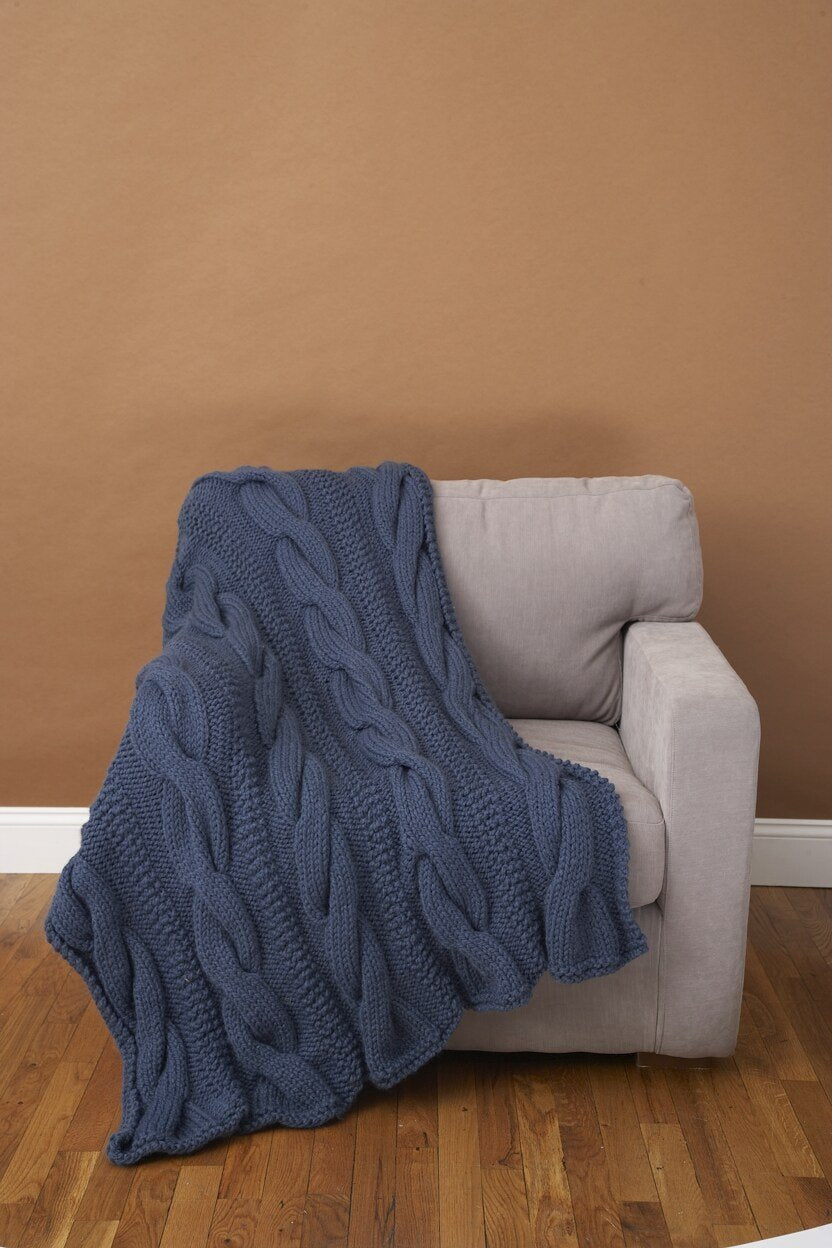 Cable Comfort Throw (Knit)