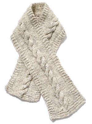 Cable Scarf Pattern (Knit)