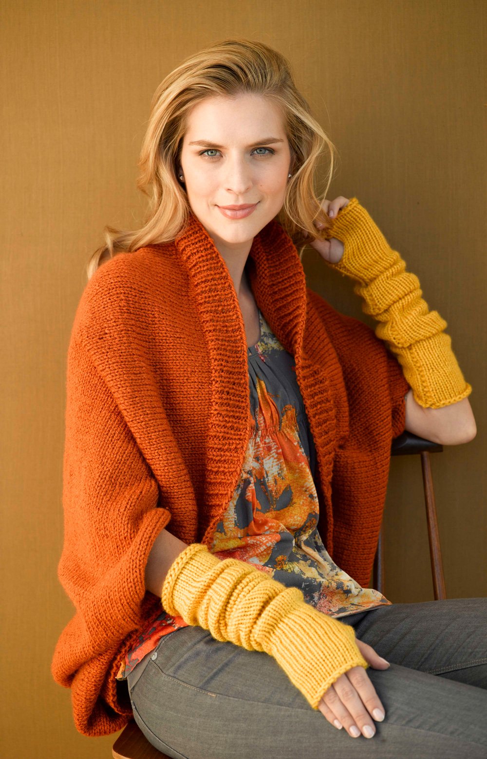 Harvest Shrug Pattern (Knit)