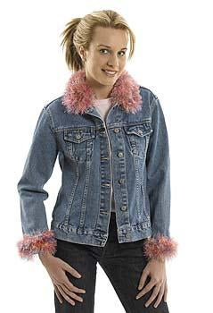 Knit Trim for Jeans Jacket Pattern (Knit)