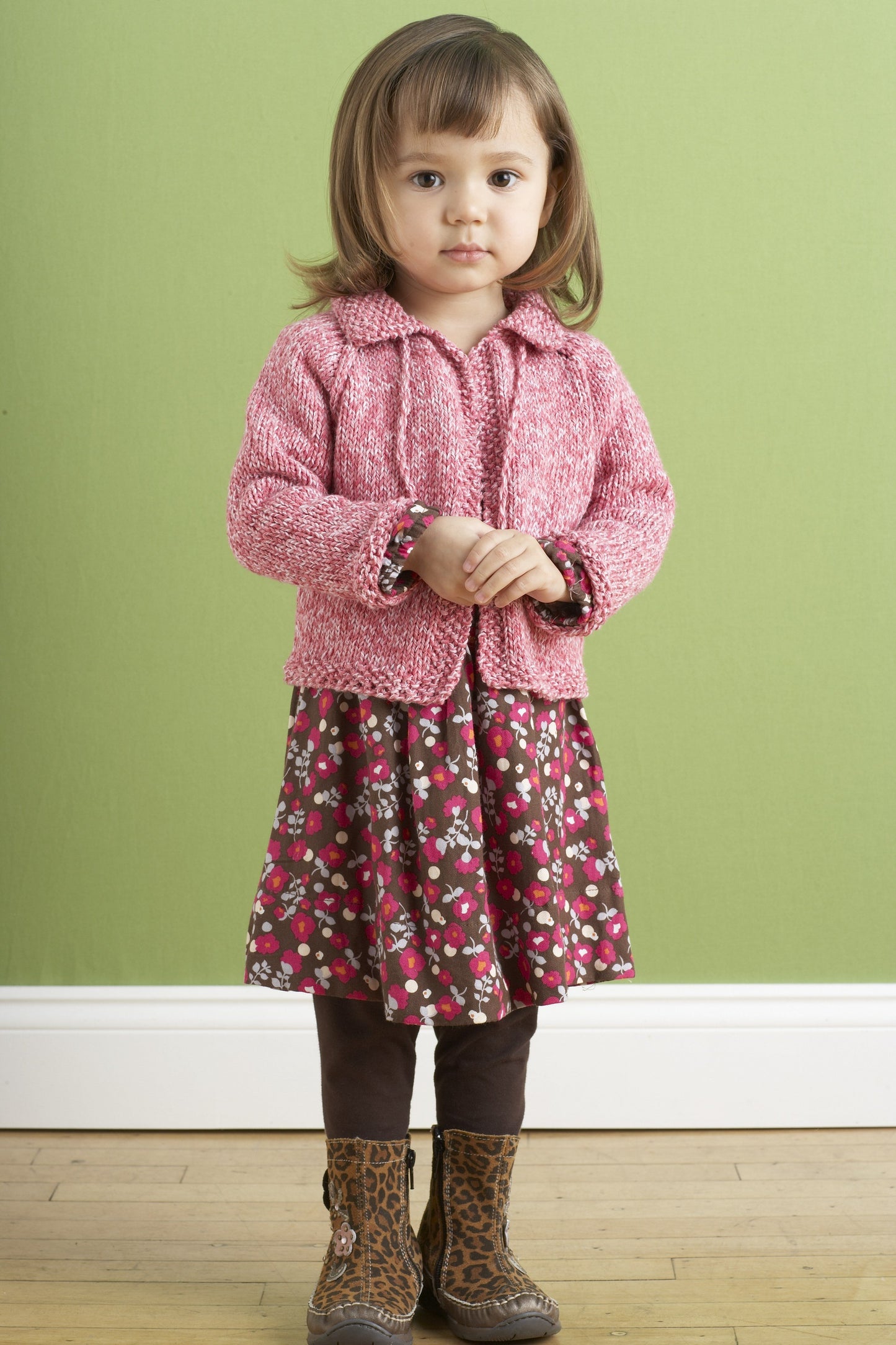 Love the Earth Baby Cardi Pattern (Knit)