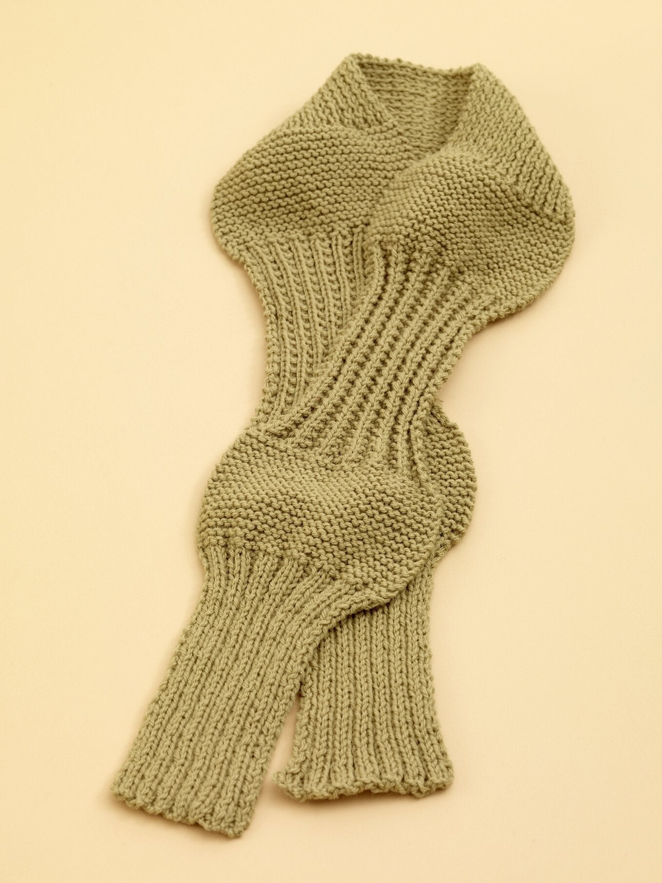 Rib Sampler Scarf Pattern (Knit)