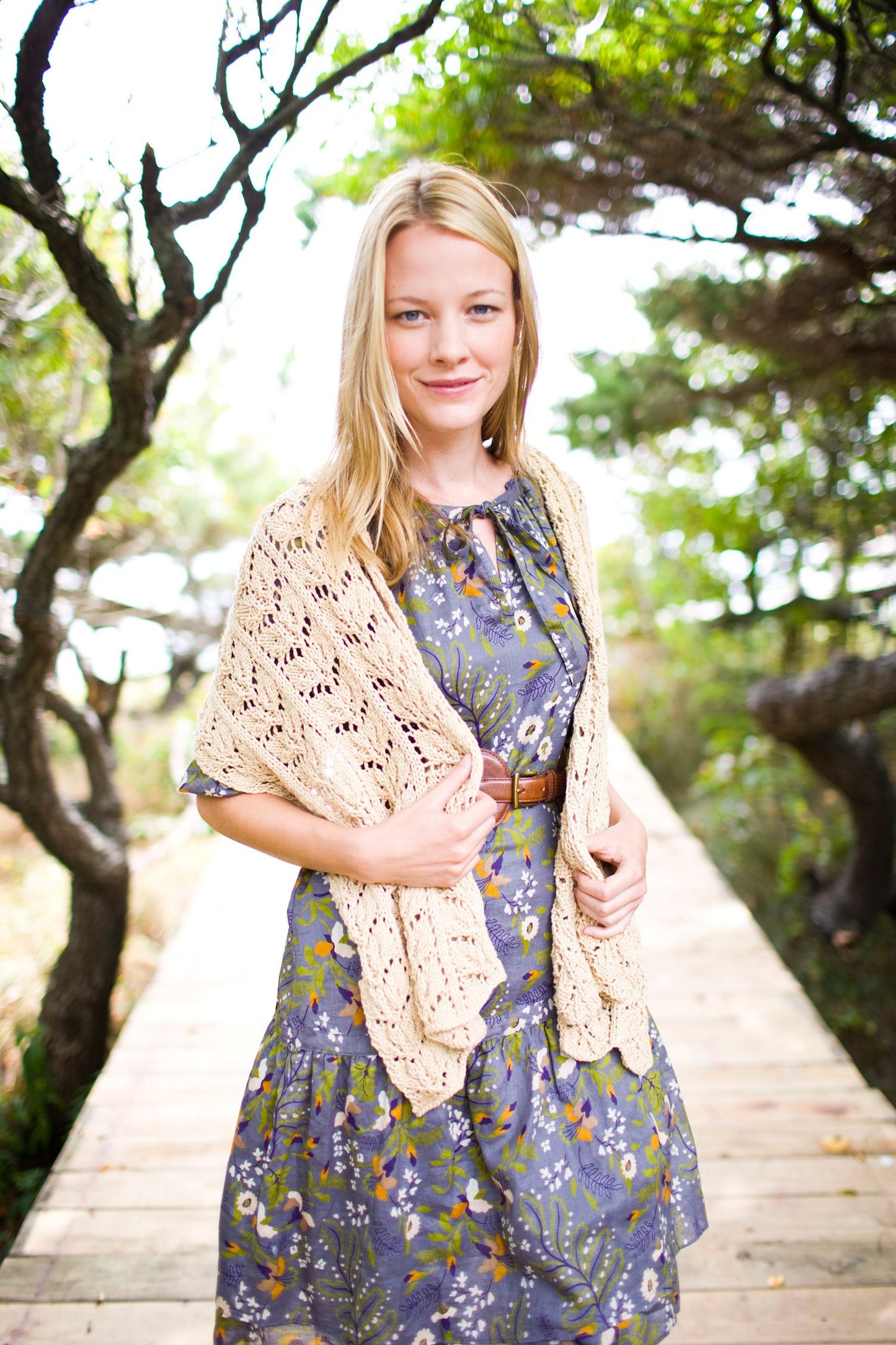 Shoreline Lace Shawl (Knit)