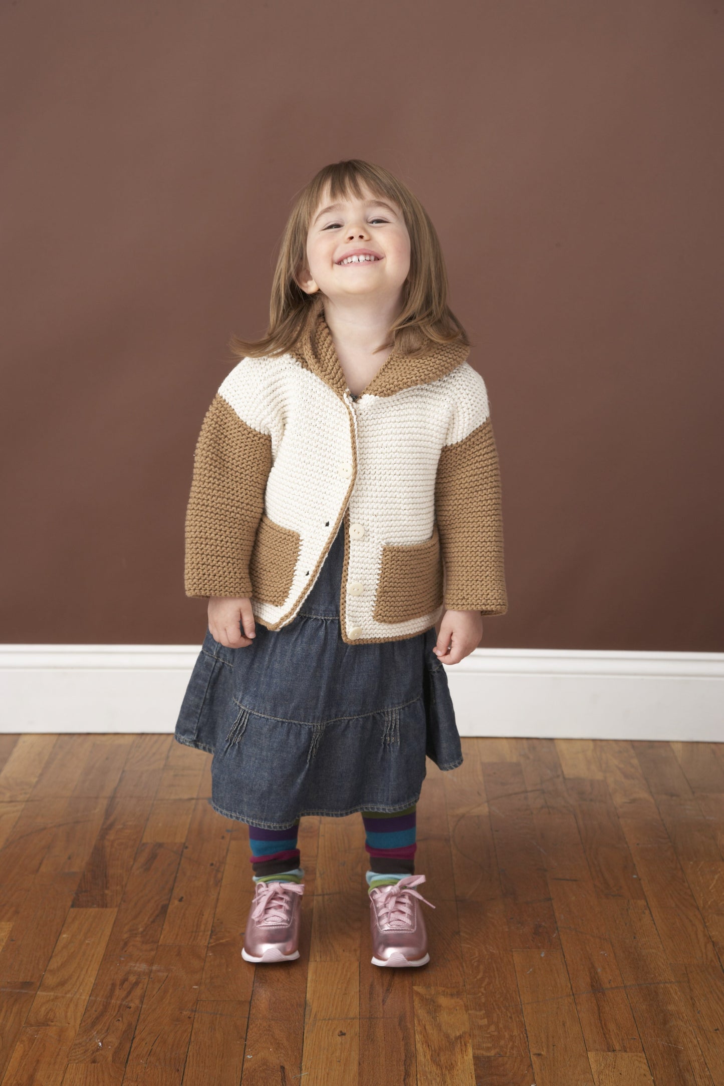 Two Tone Jacket Pattern (Knit)
