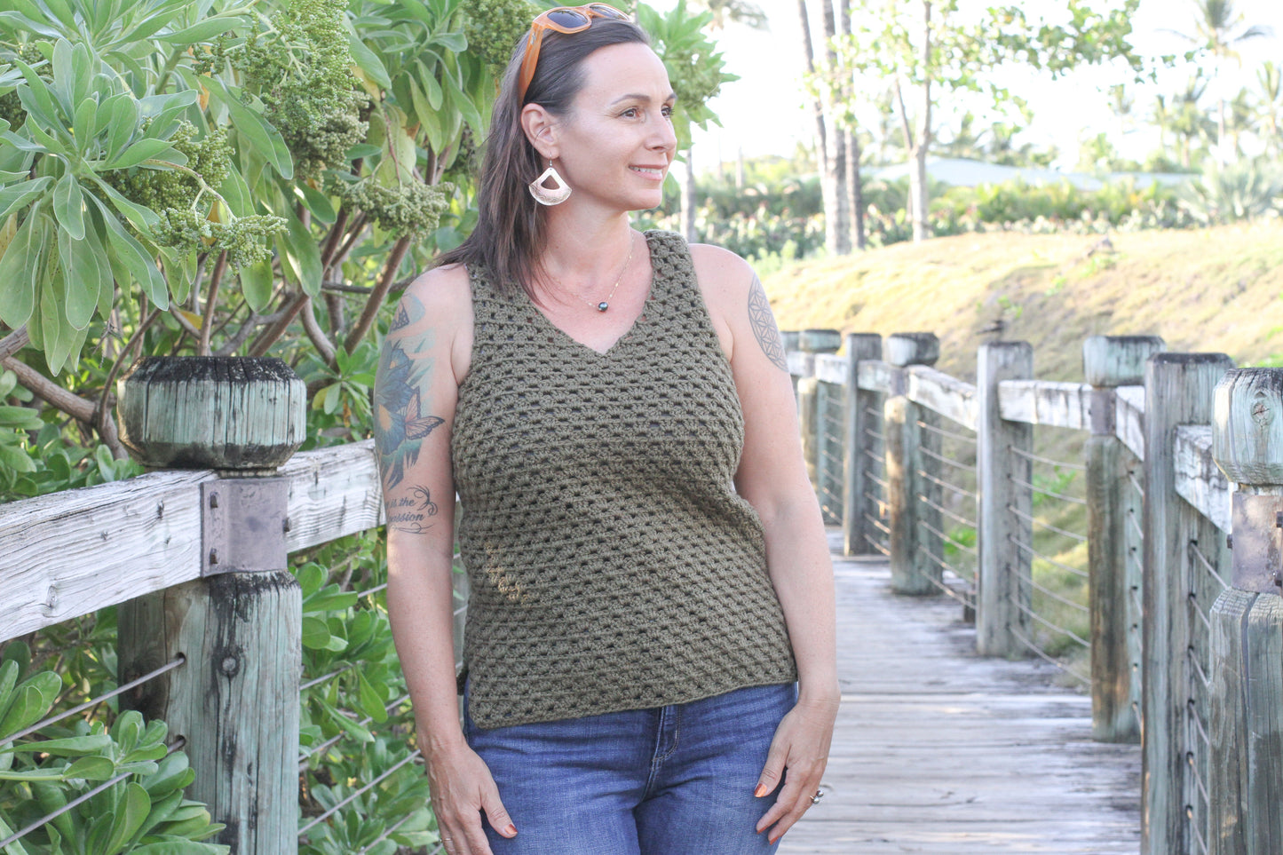 Simple Granny Top (Crochet)