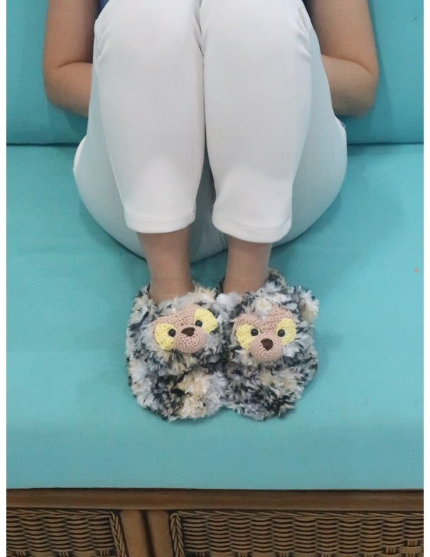 Wolverine Slippers (Crochet)
