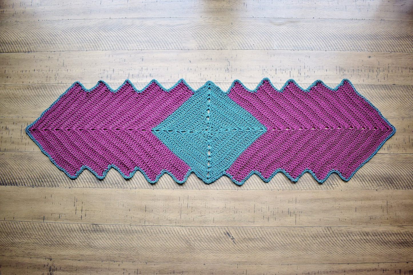 Spring Afternoon Table Runner (Crochet)
