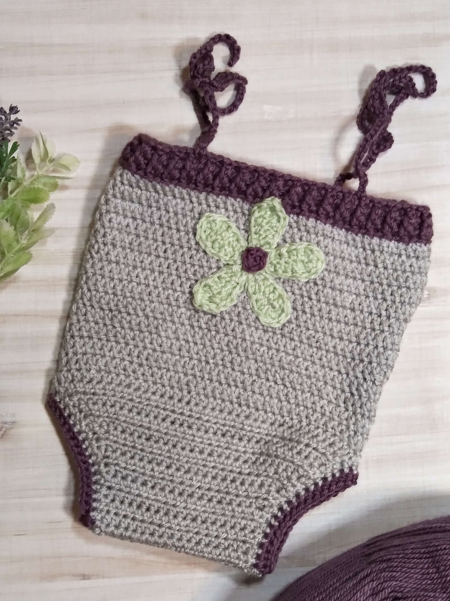 Posie Onesie (Crochet)