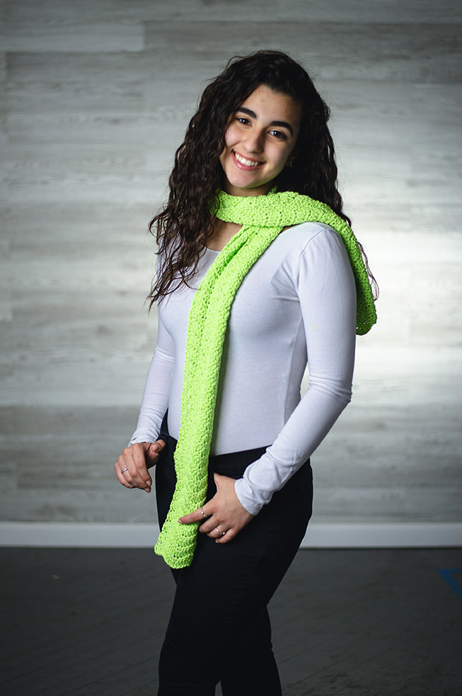 Crochet Ripple Scarf