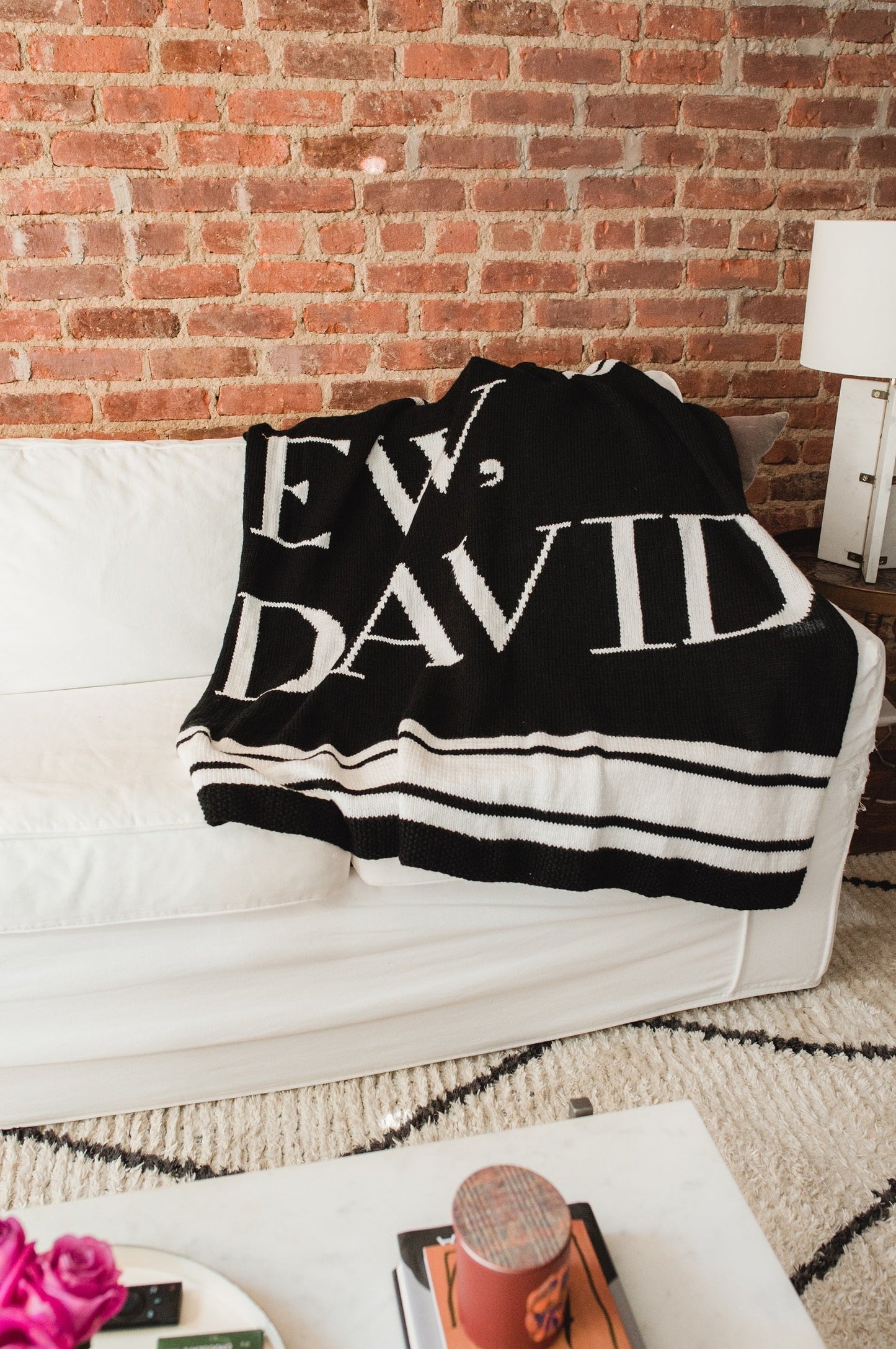 Ew, David Knit Afghan