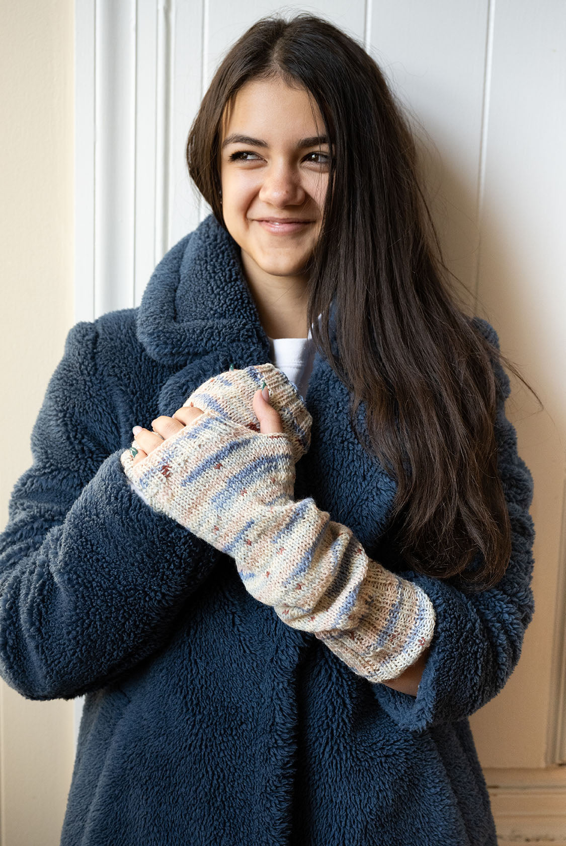 Dolce Fingerless Gloves (Knit)