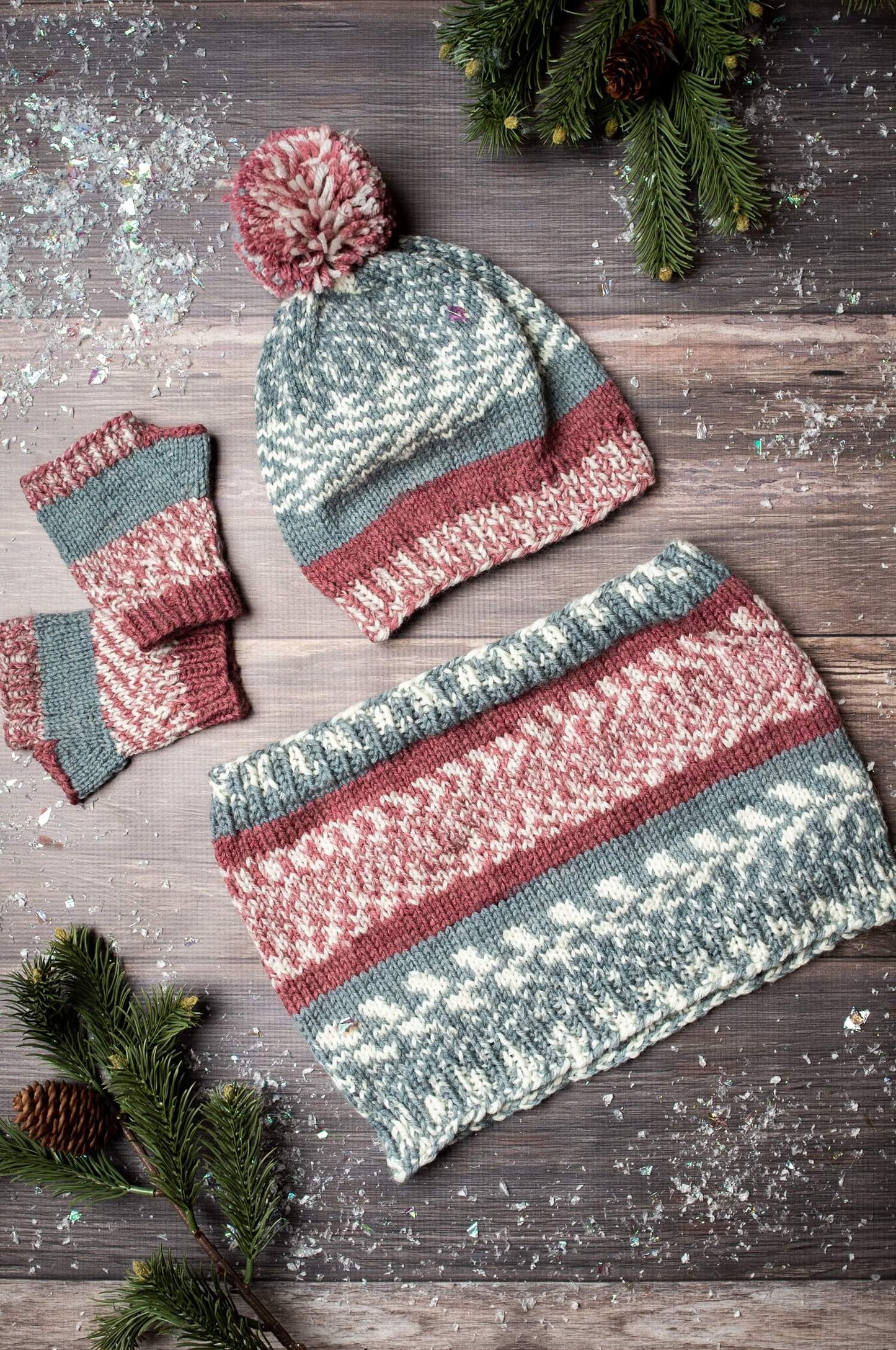 Fair Isle Cowl (Knit)
