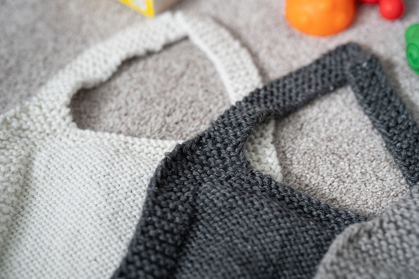 Set Of Four (Or More!) Bibs (Knit)