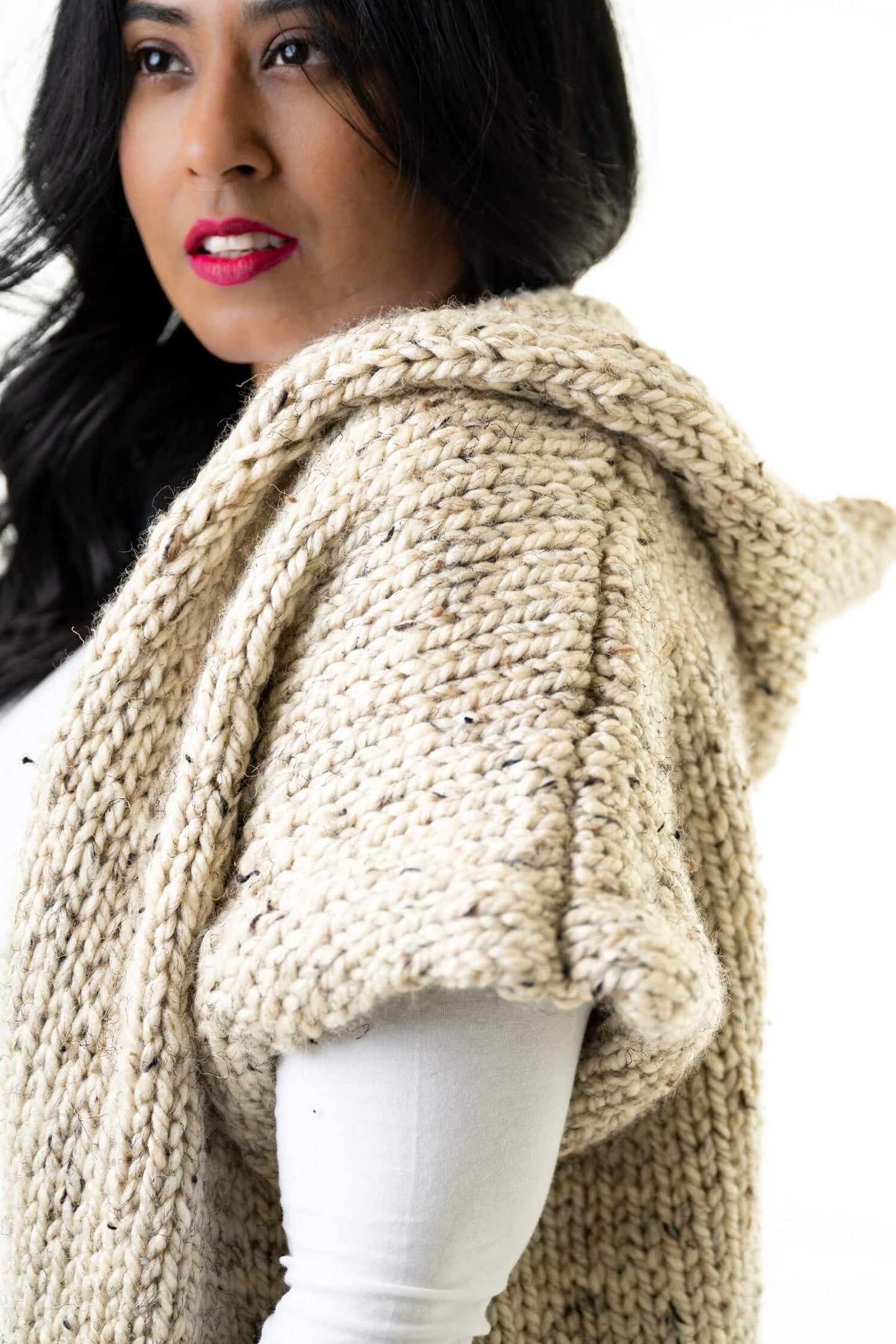 Cloisters Hooded Vest (Knit)