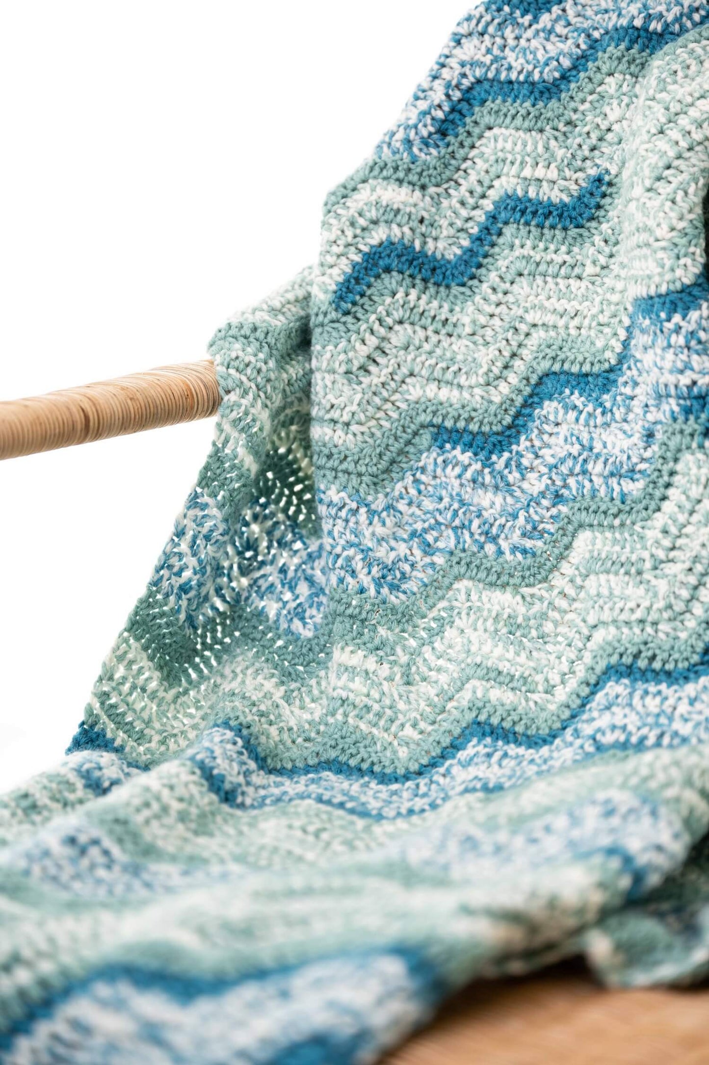 Ripple Baby Afghan (Knit)
