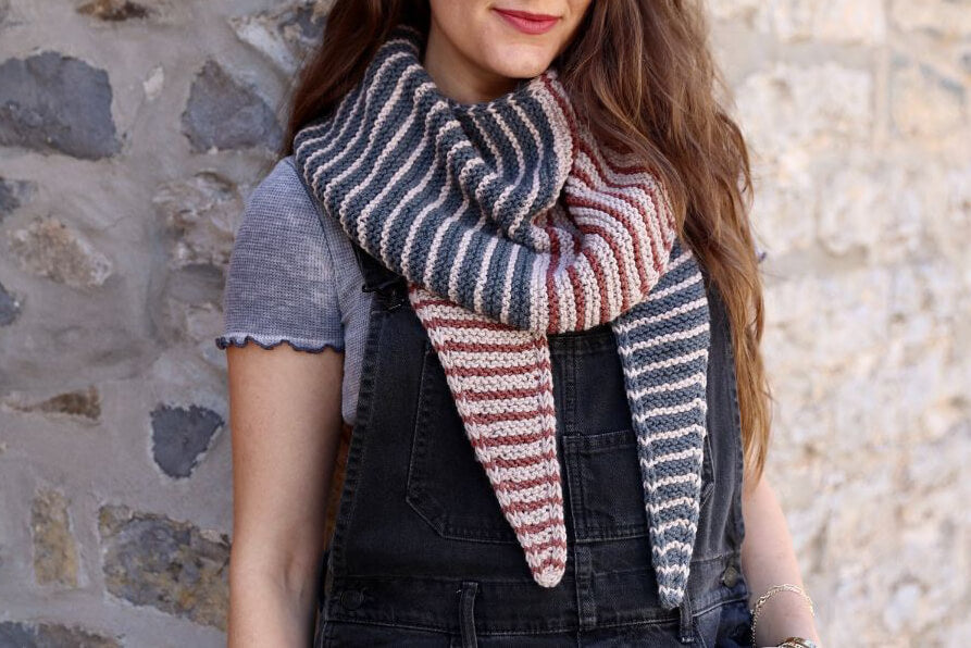 Brewster Striped Kerchief (Knit)