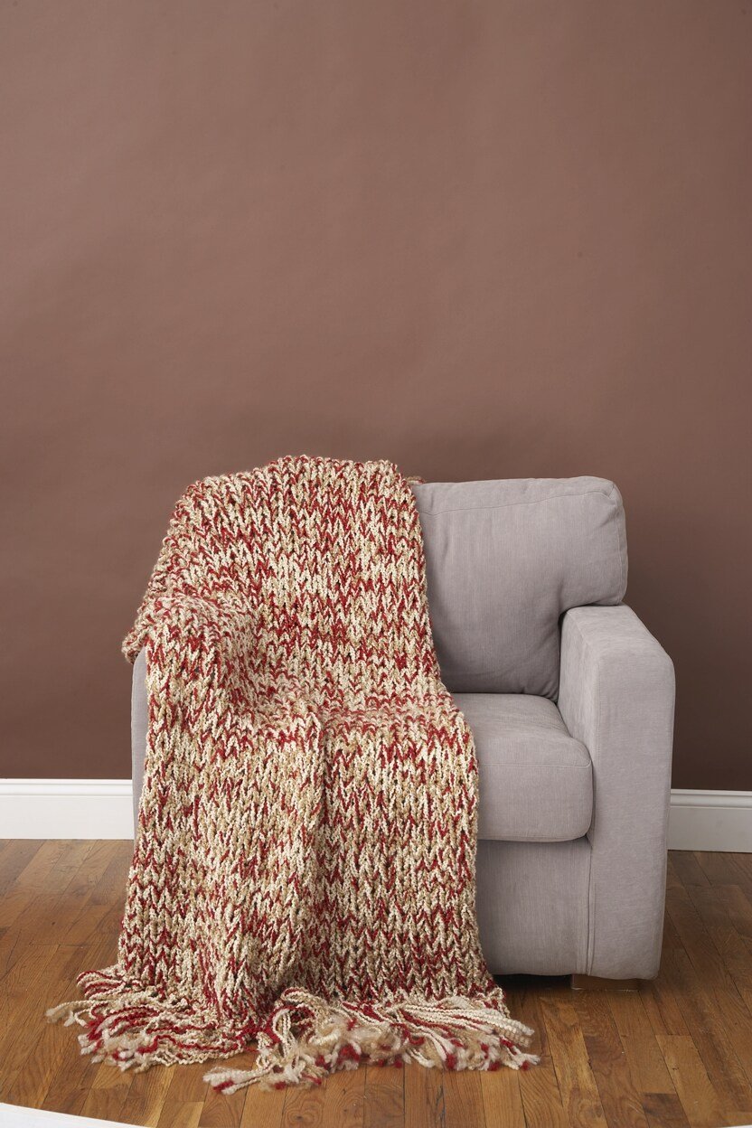 Fast Finish Throw Pattern (Knit)