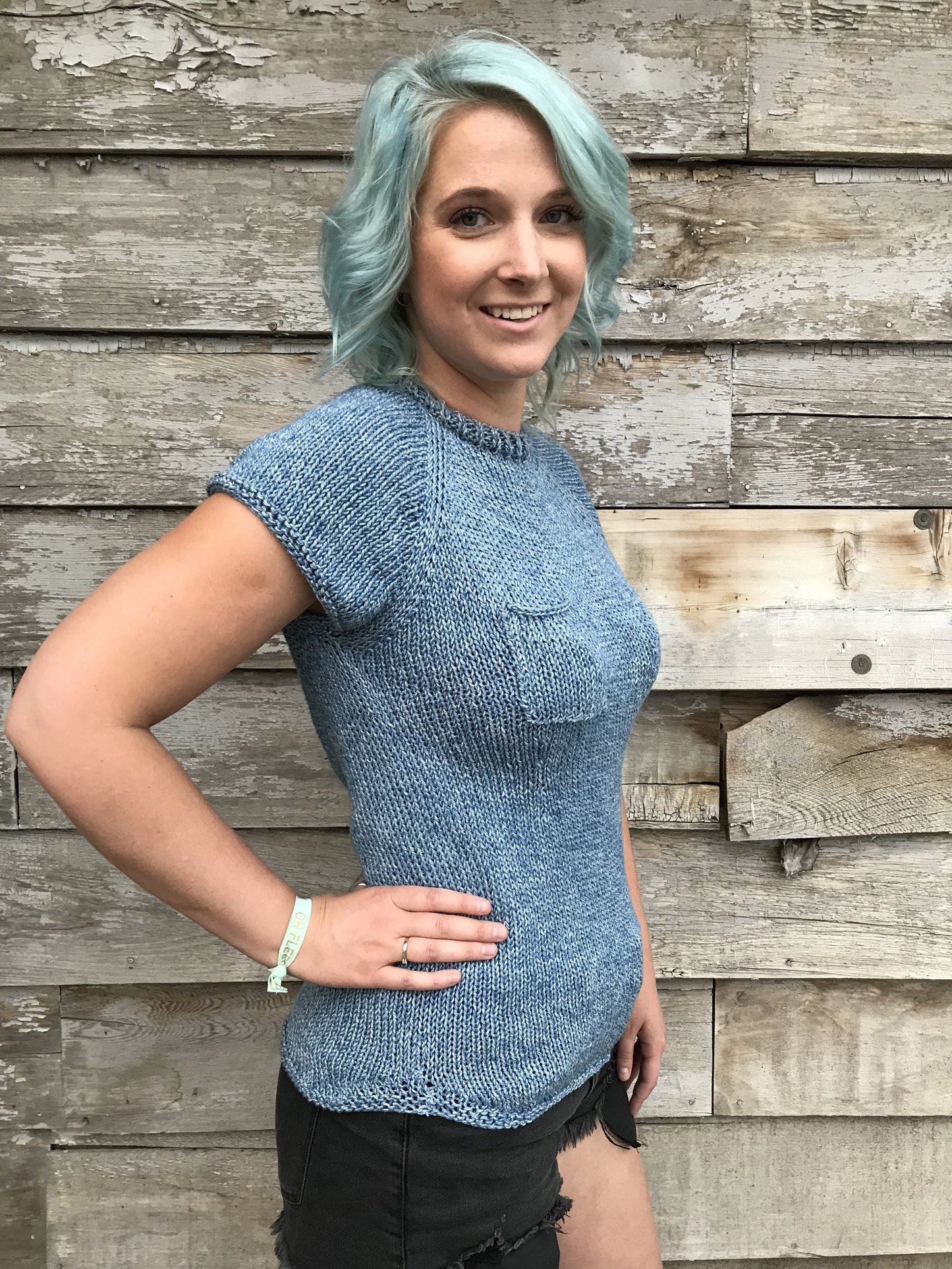 Knit Kit - Pocketful of Stitches Tee