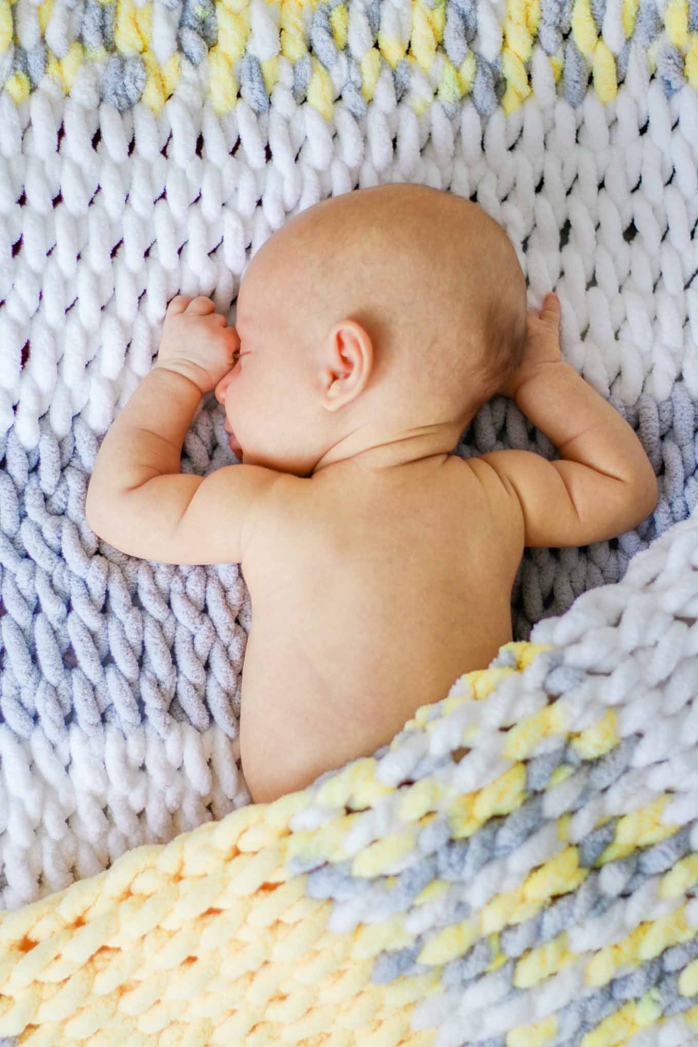 Knit Kit - Twisted Rope Blanket