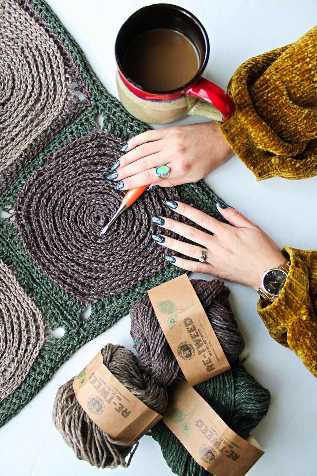 Crochet Kit - Beckett Woodland Baby Blankie